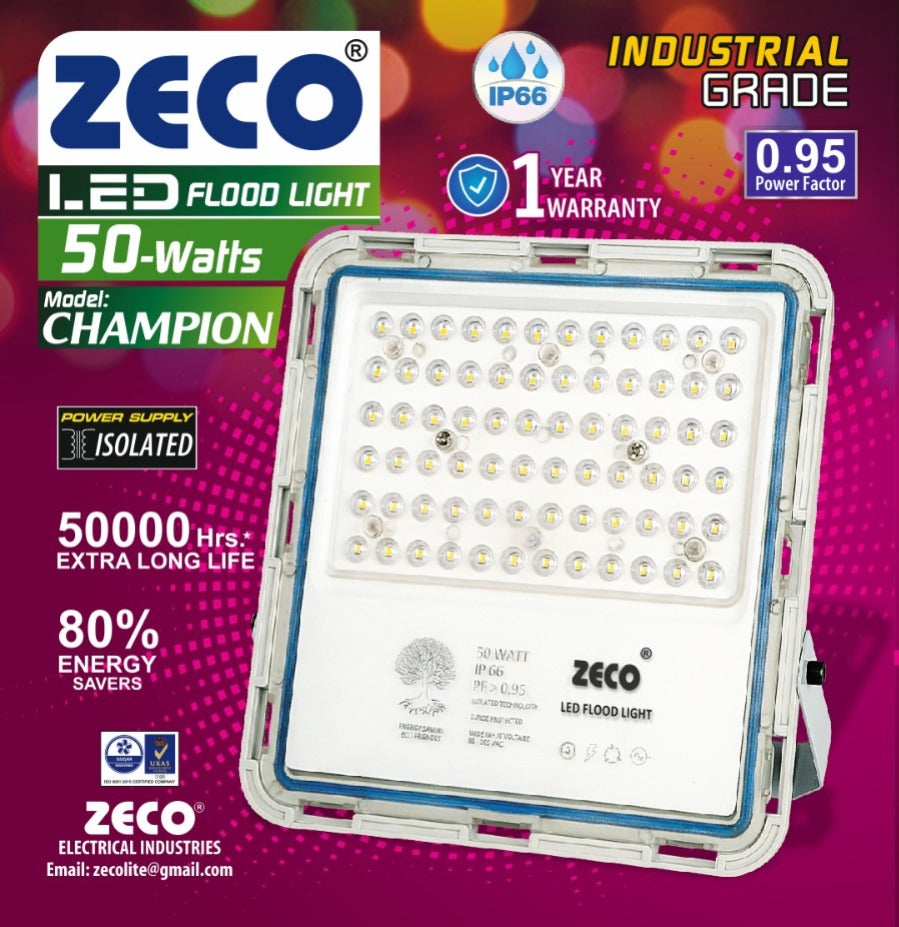 Zeco 50 Watt Flood Light